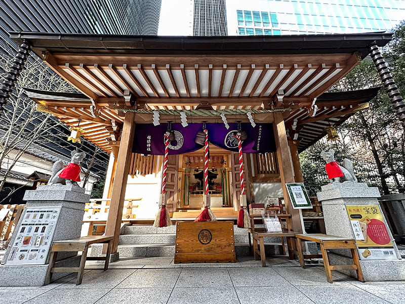福徳神社　社殿