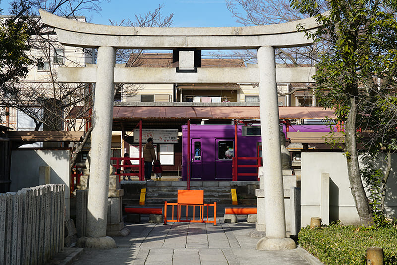 車折神社　嵐電