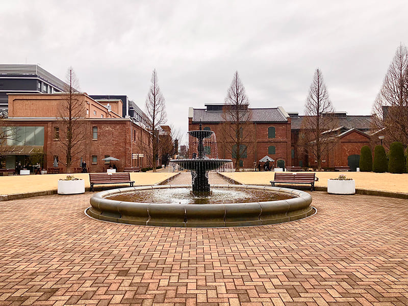 ノリタケの森　噴水ひろば