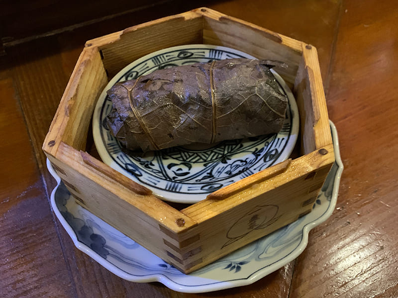 塩漬け卵と鶏肉のおこわ