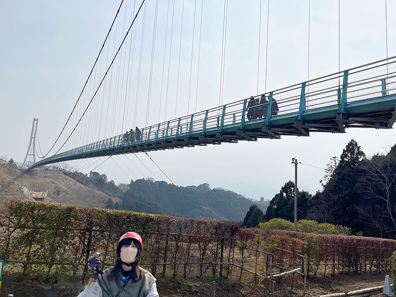 ロングジップスライド　筆者