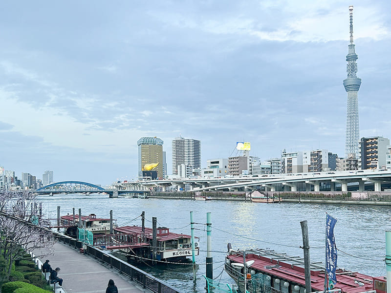 隅田川沿い