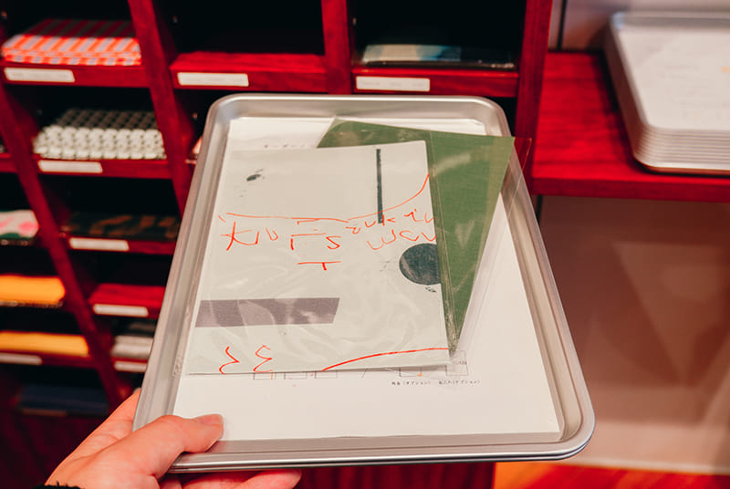 カキモリ　オーダーノート制作