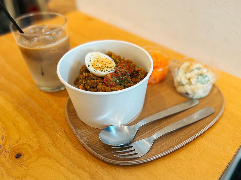 キーマカレーセット