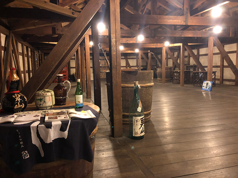 八戸酒造　北蔵　屋根裏部屋