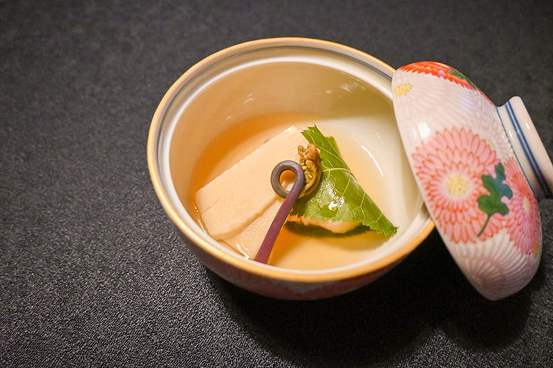 湯主一條　夕食