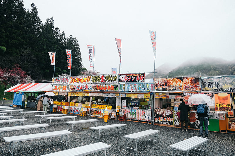 花桃の里　屋台