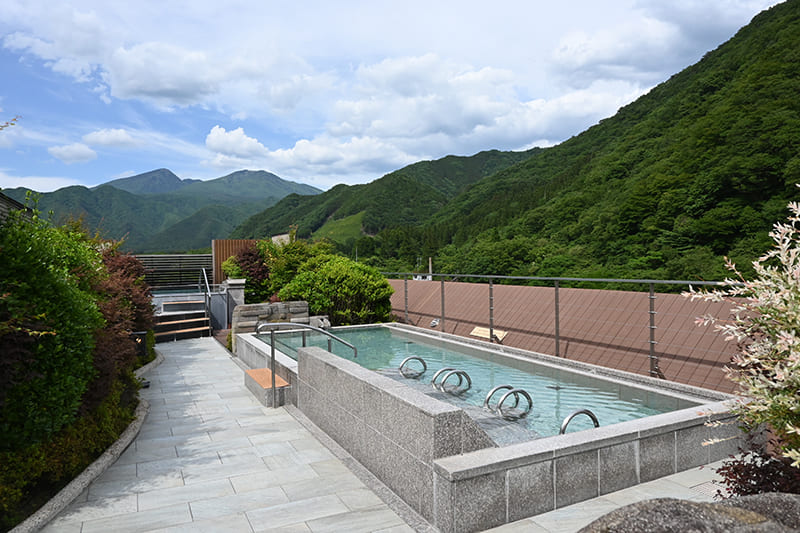 あさや　空中庭園露天風呂