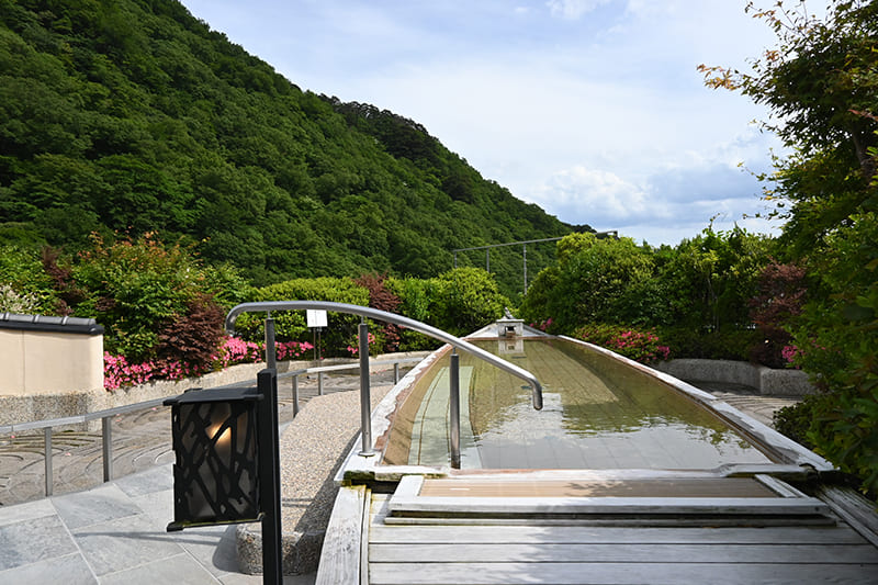 あさや　空中庭園露天風呂