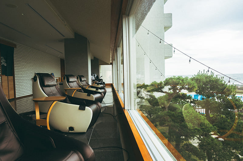 リラクゼーションスペース　マッサージチェア