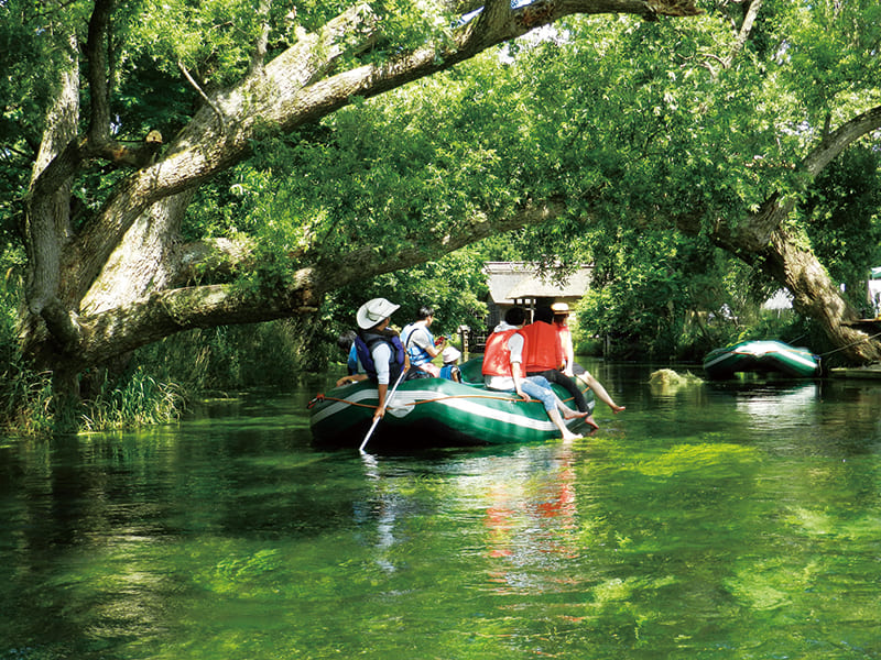 クリアボート（写真提供：安曇野气船）