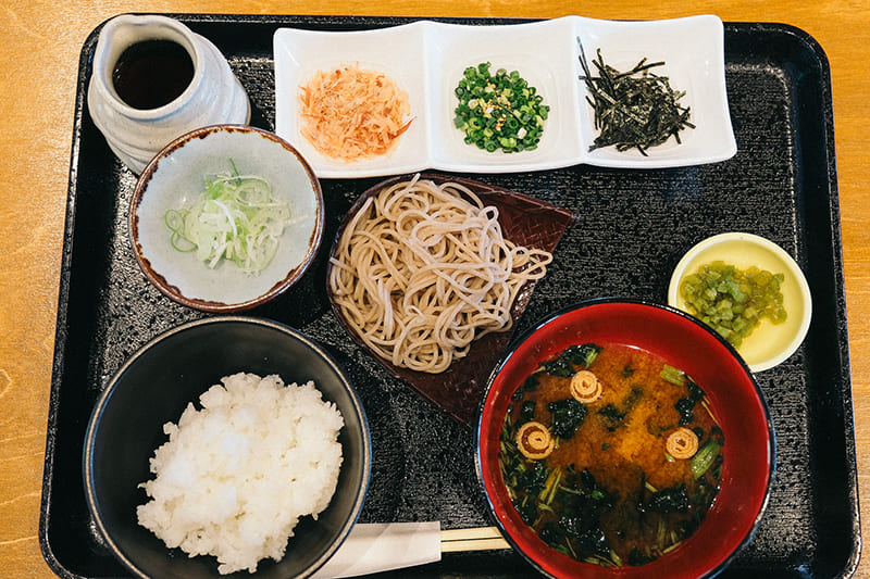 信州そばと本わさび飯