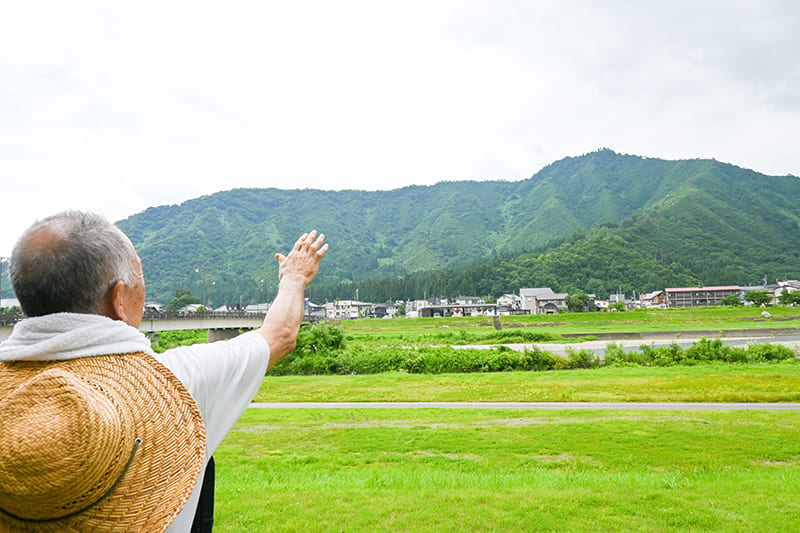 まちぶら散歩中