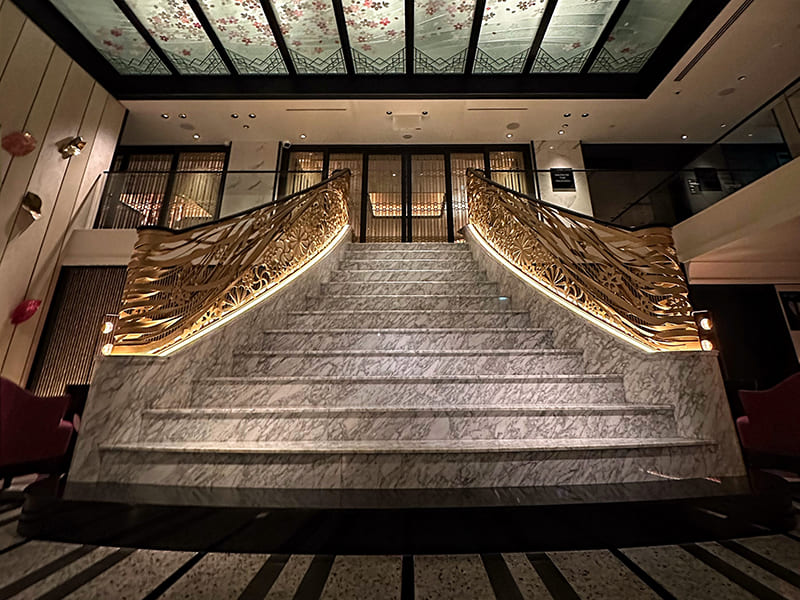 フォションホテル京都　エントランス