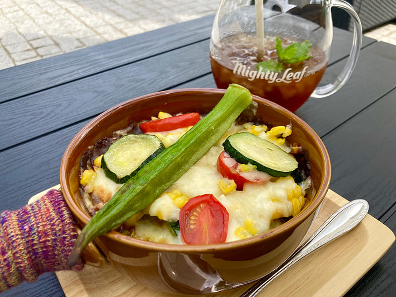 高原野菜の焼きカレー