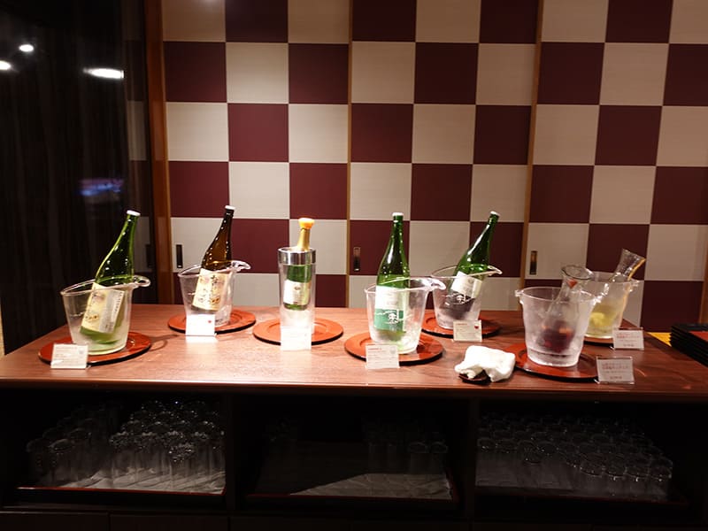 夕食時のアルコール類