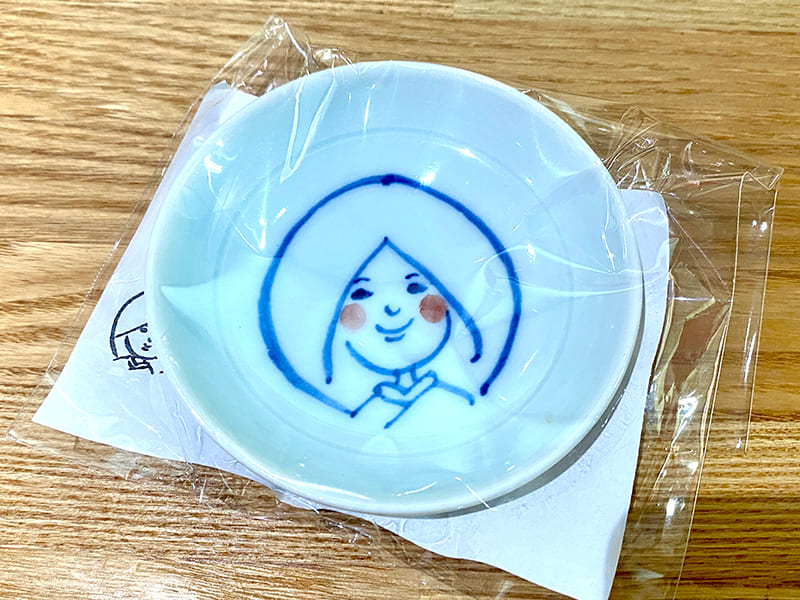 花嫁のれん館で買った小皿