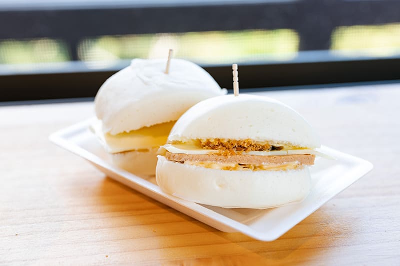 台湾朝食バーガー