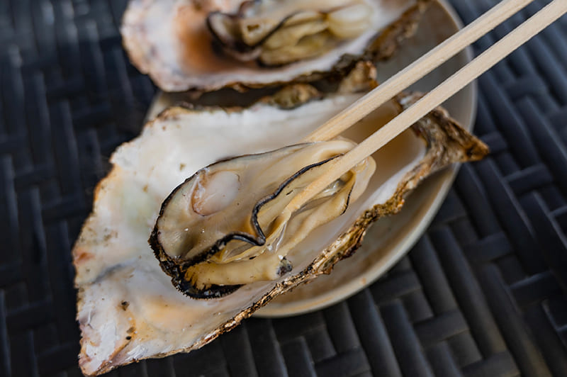 焼き牡蠣