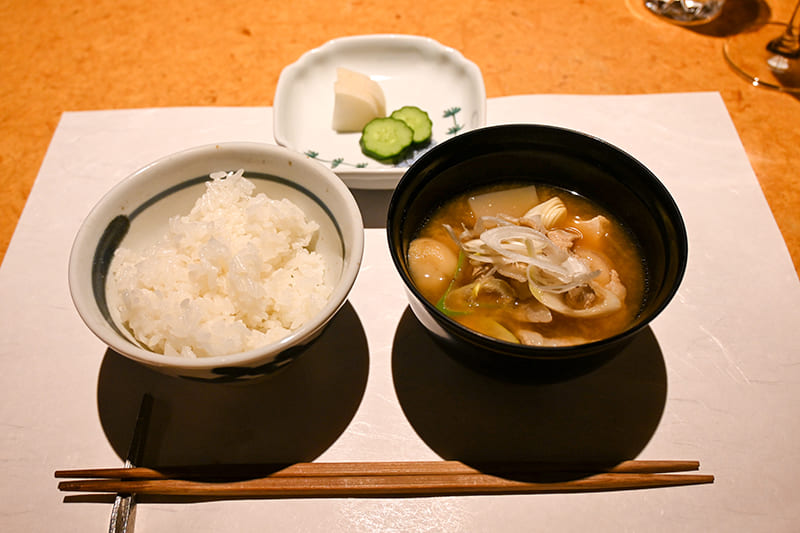 ブランド米「雪若丸」　芋煮