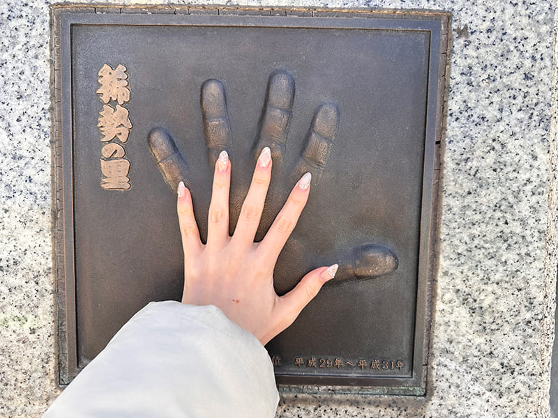 国技館通り　手形