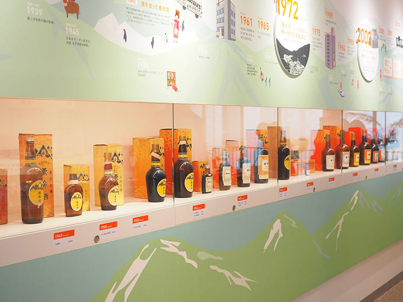 養命酒の歴代のビン