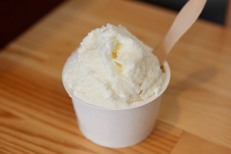 「松ぼっくり」のジェラート