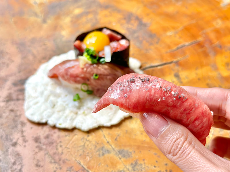 飛騨こって牛　三種盛り