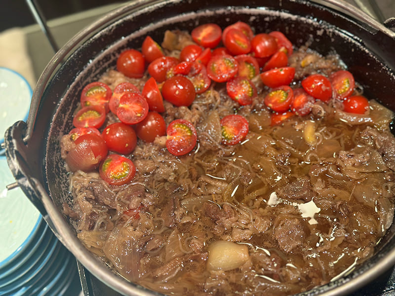 飛騨牛トマト牛丼