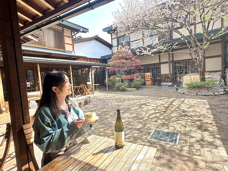 舩坂酒造店　中庭