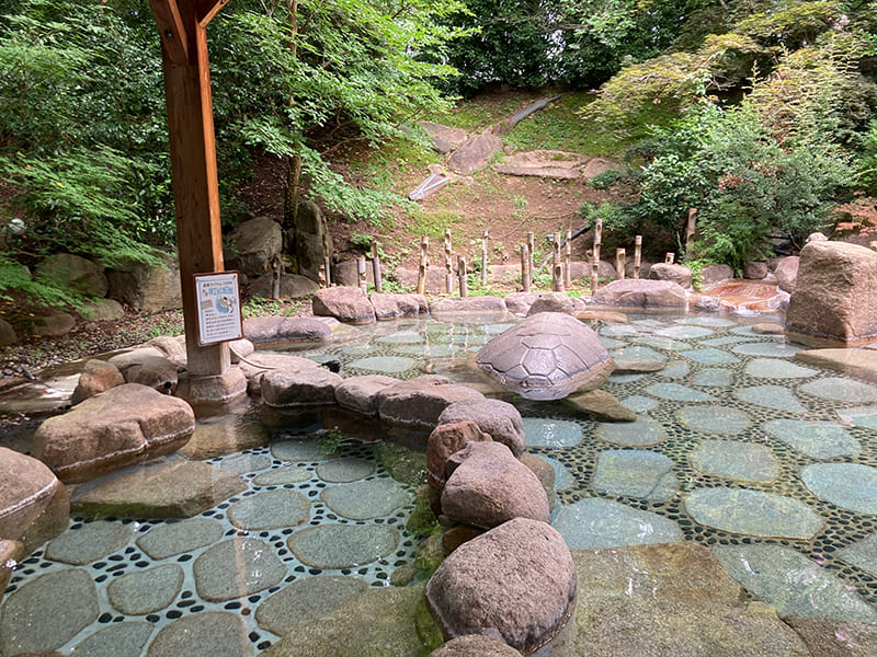 風雅の宿 長生館「庭園大露天風呂」