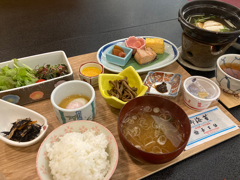 風雅の宿 長生館　朝食