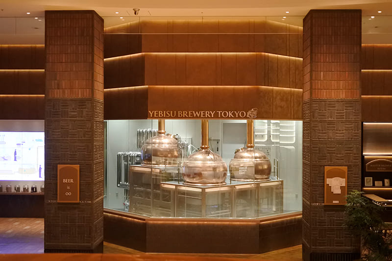 YEBISU BREWERY TOKYO　ブルワリー