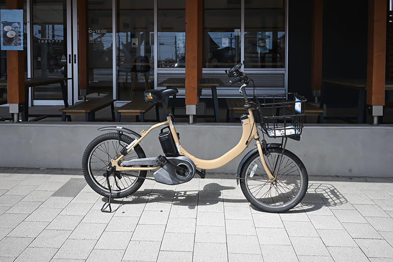 電動アシスト付き自転車「ミニベロ」