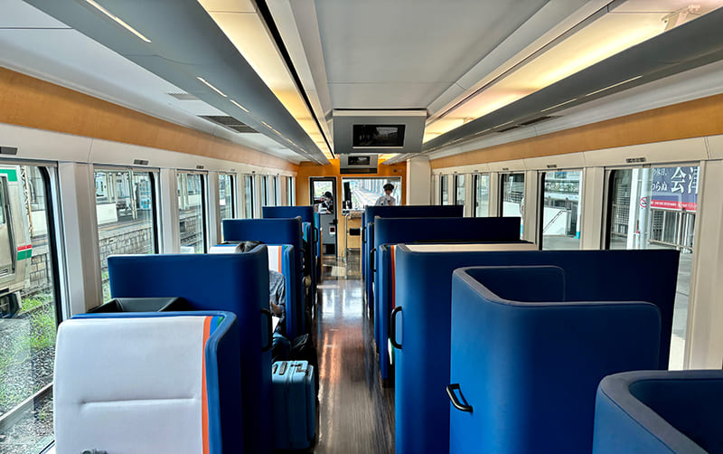 観光列車SATONO（さとの）グリーン車指定席