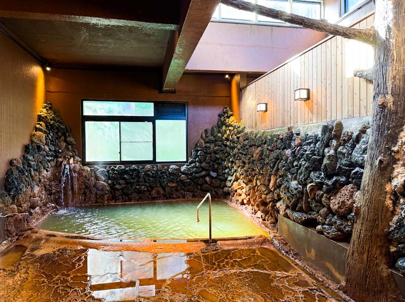 知内温泉旅館「上の湯」の女性風呂