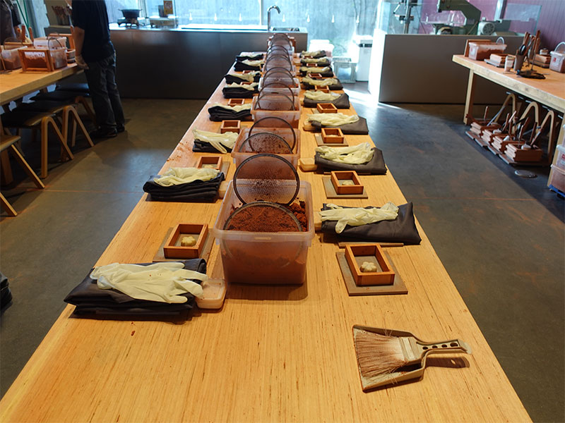 能作 鋳物製作体験 道具