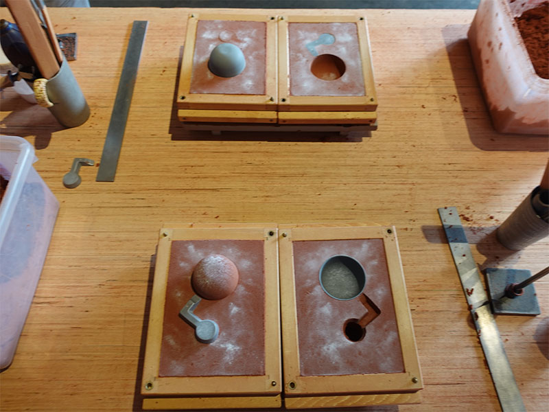 能作 鋳物製作体験