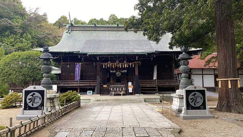 青葉神社　拝殿