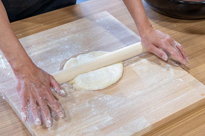 ほうとう研究所　ほうとう手打ち体験