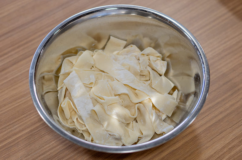 ほうとう研究所　ほうとう手打ち体験