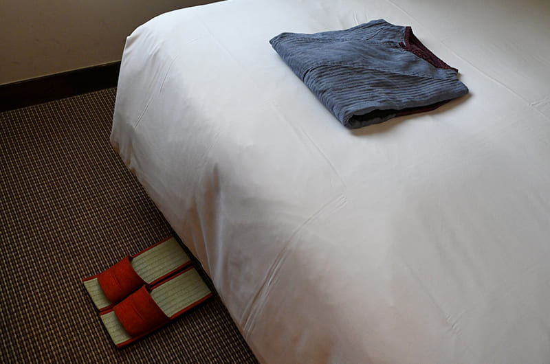 松本ホテル花月　部屋着　スリッパ