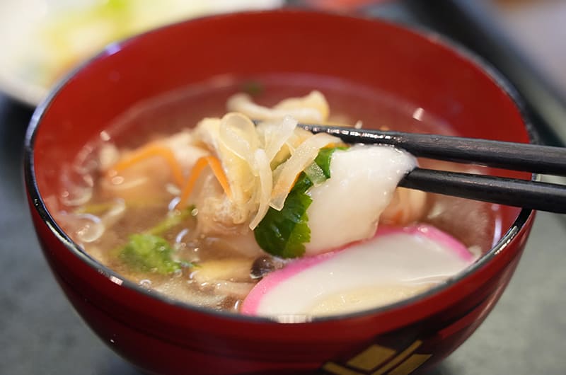 引き菜のお雑煮