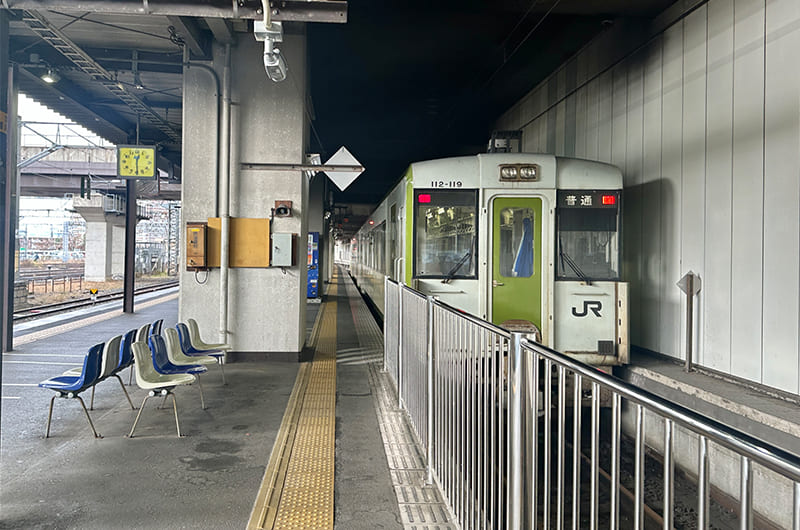 盛岡駅ホーム