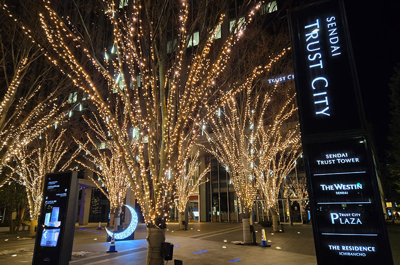 仙台トラストシティイルミネーション