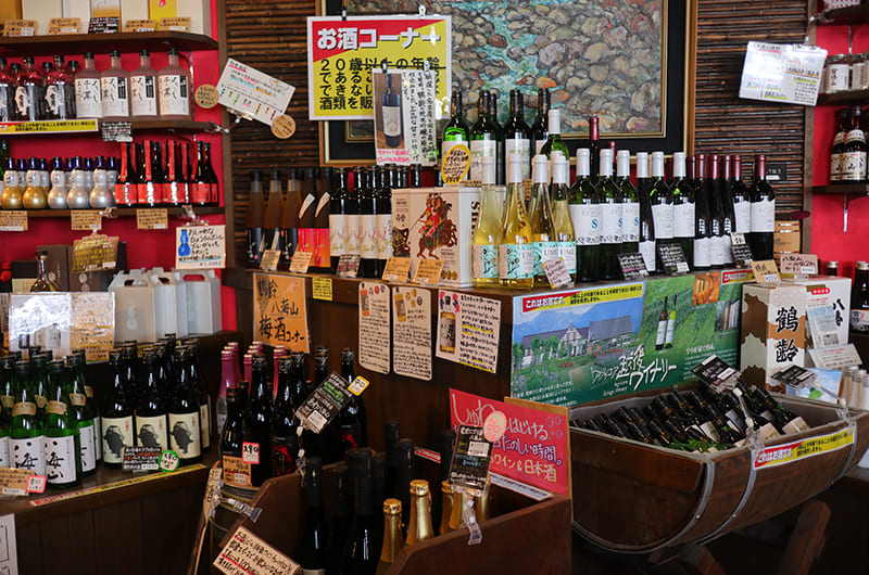 お酒コーナー