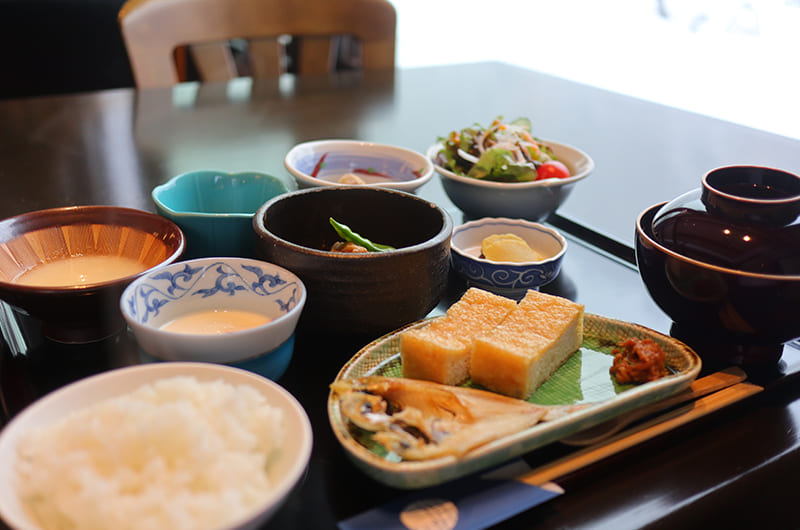 貝掛温泉　朝食