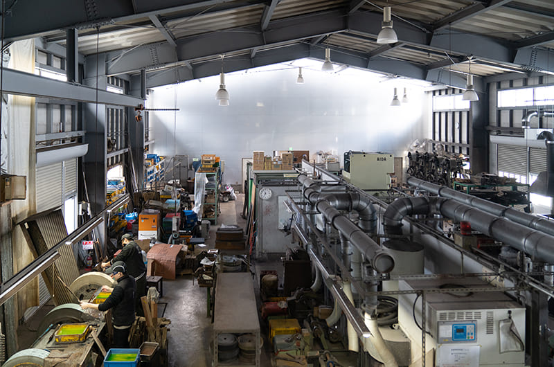 タケフナイフビレッジ　工房