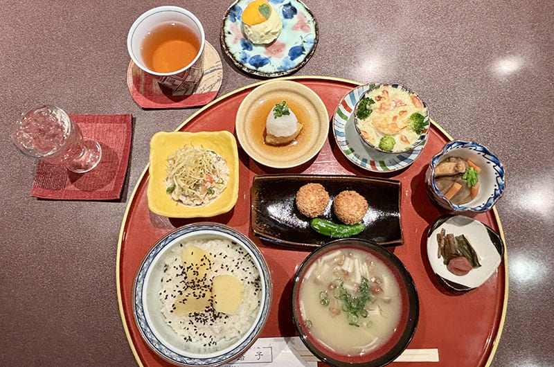 さつまいもミニ懐石