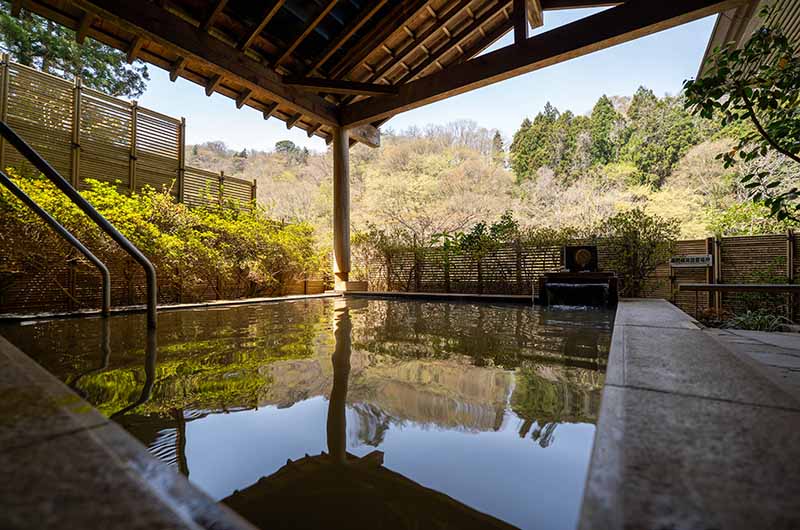 一の湯　露天風呂